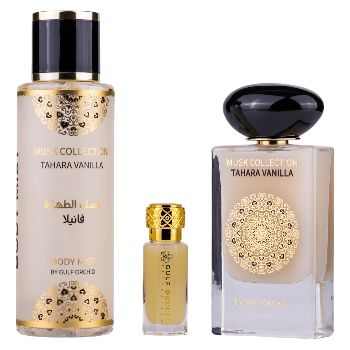 musk Tahara Vanilla by Gulf Orchid - Women Perfume Gift Set