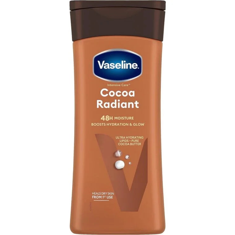 VASELINE INTENSIVE CARE COCOA RADIANT LOTION CORPS 400ML