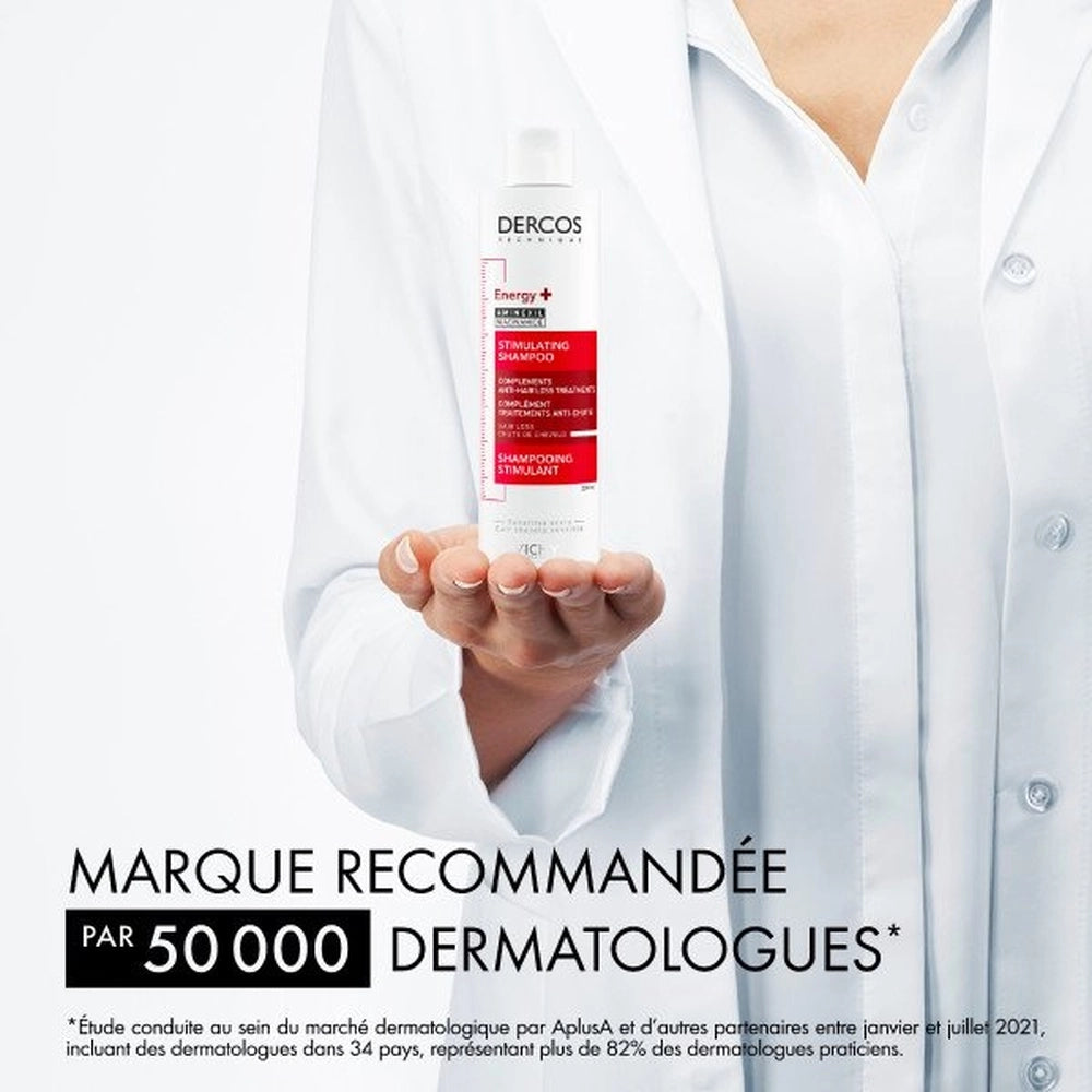 VICHY – Dercos Énergisant Shampoing Stimulant Complément Anti-Chute – 400ml