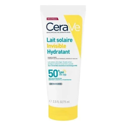CERAVE - LAIT SOLAIRE HYDRATANT SPF50+ 75ML